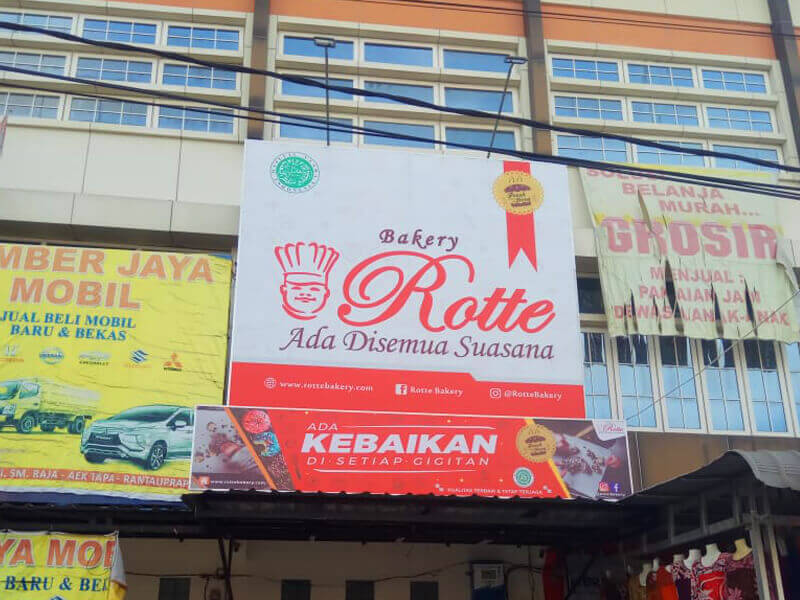 Shopsign Toko Kue Pekanbaru