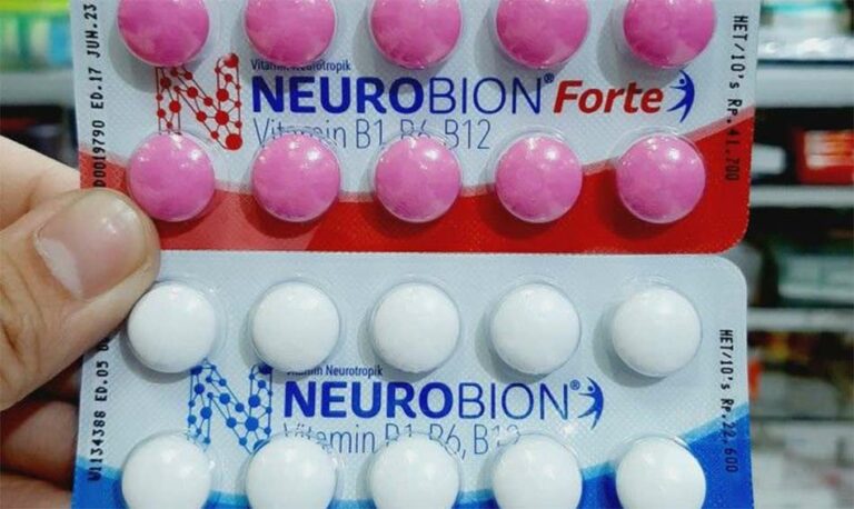 Perbedaan Neurobion putih dan pink (Forte), bagus mana