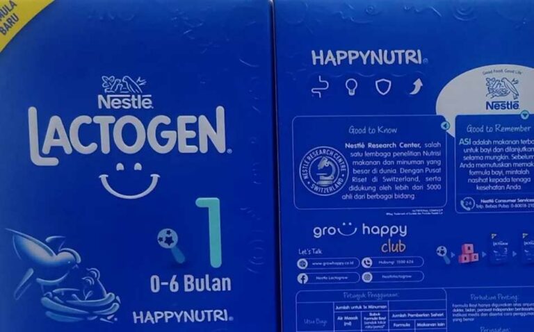 7 Kelebihan dan kekurangan susu Lactogen 1