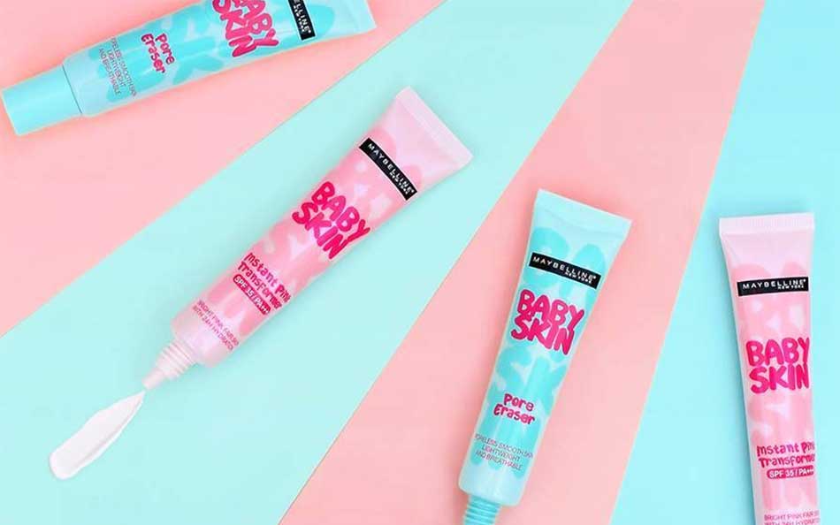 Perbedaan Baby skin Maybelline Pink dan Hijau