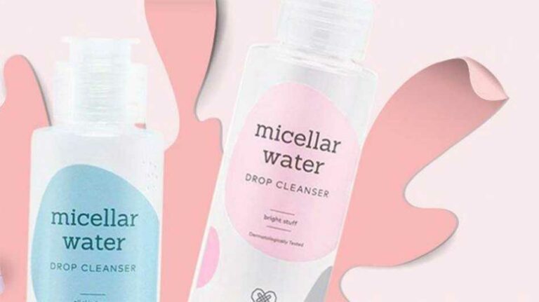 Perbedaan Micellar water Emina pink dan biru