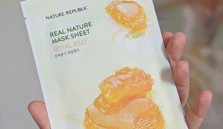 Perbedaan Sheet Mask Nature Republic asli dan palsu