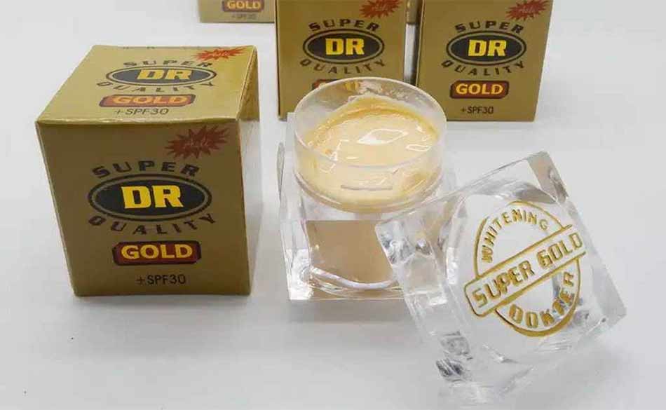 Perbedaan Cream dr Super Gold asli dan palsu