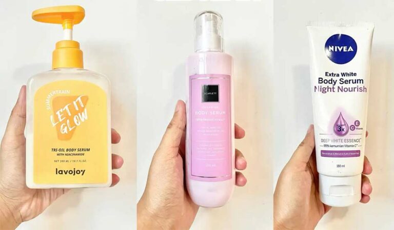 Perbedaan Body Lotion dan Body Serum, bagus mana