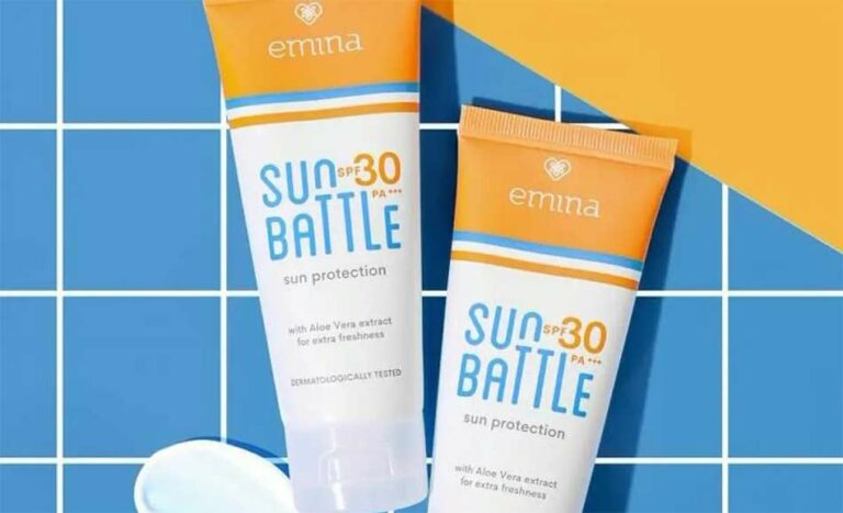 Perbedaan Sunscreen Emina vs Wardah