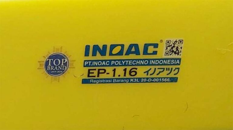 Perbedaan busa Inoac kuning dan biru